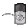 Kwikset SmartCode 955 Satin Chrome Single Cylinder Electronic Handle Lighted Keypad