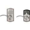 Kwikset SmartCode 955 Satin Nickel Single Cylinder Electronic Handle Lighted Keypad Kwikset SmartCode 955 Satin Nickel Single Cylinder Electronic Handle Lighted Keypad