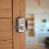 Kwikset SmartCode 955 Satin Nickel Single Cylinder Electronic Handle Lighted Keypad Kwikset SmartCode 955 Satin Nickel Single Cylinder Electronic Handle Lighted Keypad