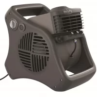 Lasko  14.85-in 3-Speed Outdoor Gray Misting Air Mover Fan - Features Cooling Misters, Ideal for Camping, Patios, Picnics, & more