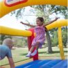 Little Tikes Jump 'n Slide Inflatable Bouncer Includes Heavy Duty Blower With GFCI, Stakes, Repair Patches, And Storage Bag, for Kids Ages 3-8 Years Little Tikes Jump 'n Slide Inflatable Bouncer Includes Heavy Duty Blower With GFCI, Stakes, Repair Patches, And Storage Bag, for Kids Ages 3-8 Years
