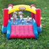Little Tikes Jump 'n Slide Inflatable Bouncer Includes Heavy Duty Blower With GFCI, Stakes, Repair Patches, And Storage Bag, for Kids Ages 3-8 Years Little Tikes Jump 'n Slide Inflatable Bouncer Includes Heavy Duty Blower With GFCI, Stakes, Repair Patches, And Storage Bag, for Kids Ages 3-8 Years