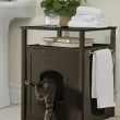 Merry Pet Cat Washroom/Night Stand Pet House, Espresso