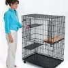 MidWest Collapsible Wire Cat Cage Playpen