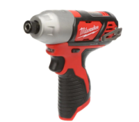 Milwaukee 2462-20 M12 12V Lithium-Ion Cordless 1/4 in. Hex Impact Driver (Tool-Only)