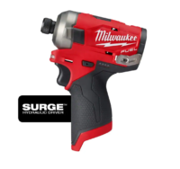 Milwaukee 2551-20 M12 FUEL SURGE 12V Lithium-Ion Brushless Cordless 1/4 in. Hex Impact Driver (Tool-Only)