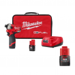Milwaukee 2551-22-48-11-2420 M12 FUEL SURGE 12V Lithium-Ion Brushless Cordless 1/4 in. Hex Impact Driver Compact Kit with 2.0 Ah Battery