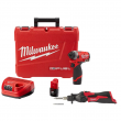 Milwaukee 2553-22-2488-20 M12 FUEL 12V Lithium-Ion Brushless Cordless 1/4 in. Hex Impact Driver Kit with M12 Soldering Iron