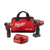 Milwaukee 2598-22 M12 FUEL 12V Lithium-Ion Brushless Cordless Hammer Drill and Impact Driver Combo Kit w/ 2 Batteries and Bag (2-Tool)