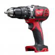 Milwaukee 2607-20 M18 18-Volt Lithium-Ion Cordless 1/2 in. Hammer Drill/Driver (Tool-Only)