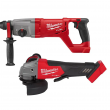 Milwaukee 2713-20-2880-20 M18 FUEL 18-Volt Lithium-Ion Brushless Cordless 1 in. SDS-Plus D-Handle Rotary Hammer with Grinder (2-Tool)