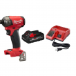 Milwaukee 2760-20-48-59-1835 M18 FUEL SURGE 18V Lithium-Ion Brushless Cordless 1/4 in. Hex Impact Driver with 3.0Ah Battery and Charger