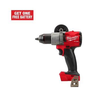 Milwaukee 2804-20 M18 FUEL 18-Volt Lithium-Ion Brushless Cordless 1/2 in. Hammer Drill/Driver (Tool-Only)