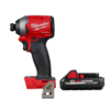 Milwaukee 2853-20-48-11-1835 M18 FUEL 18V Lithium-Ion Brushless Cordless 1/4 in. Hex Impact Driver with High Output CP 3.0 Ah Battery