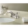 Moen  Adler Chrome 2-handle 4-in Centerset WaterSense Bathroom Sink Faucet with Drain (Chrome)