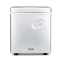 NewAir  28-lb Drop-Down Door Portable/Countertop Bullet Ice Maker (Silver)