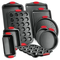 NutriChef  10-Piece Non-Stick Kitchen Oven Baking Pans