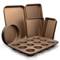 NutriChef  6-Piece Nonstick Kitchen Bakeware Set