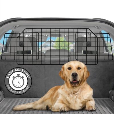 Pawple Adjustable Universal Fit SUV Dog Barrier