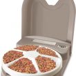 PetSafe Eatwell 5-Meal Automatic Cat & Dog Feeder - Tray Automatically Rotates According to User Programming to Deliver Pre-Planned Meals at Precise Times