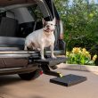 PetSafe Happy Ride Dog Car Hitch Step - Easy to Install on Any 2 Inch Vehicle Hitch - High-Traction Steps - Folds Down for Travel - Supports Pets up to 200 lb - Great for SUVs and Trucks
