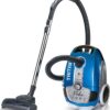 Prolux Tritan Bagged Canister Vacuum with HEPA Filtration and Complete Home Care Tool Kit, Tritan Blue