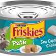 Purina Friskies Pate Sea Captain Choice Canned Wet Cat Food, 5.5-oz, case of 24