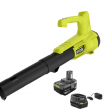 RYOBI P21110VNM ONE+ 18V 90 MPH 250 CFM Cordless Battery Leaf Blower with 4.0 Ah Battery and Charger