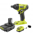 RYOBI P235AK2 ONE+ 18V Cordless 1/4 in. Impact Driver Kit with (1) 1.5 Ah Battery and Charger