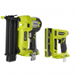 RYOBI P320-P317 ONE+ 18V Cordless 18-Gauge AirStrike Brad Nailer with Compression Drive 3/8 in. Crown Stapler (Tools Only)