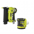 RYOBI P320-PCL406B ONE+ 18V Cordless 2-Tool Combo Kit with 18-Gauge Brad Nailer and 5 in. Random Orbit Sander (Tools Only)