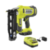 RYOBI P326KN ONE+ 18V 16-Gauge Cordless AirStrike Finish Nailer with 1.5 Ah Battery and Charger
