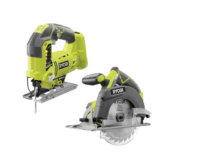 RYOBI P507-P5231 ONE+ 18V Lithium-Ion Cordless 6-1/2 in. Circular Saw and Orbital Jig Saw (Tools Only)