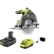 RYOBI P507-PSK005 ONE+ 18V Cordless 6-1/2 in. Circular Saw with 2.0 Ah Battery and Charger