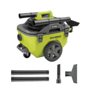 RYOBI P770-A326G01N ONE+ 18V 6 Gal. Cordless Wet/Dry Vacuum (Tool Only) with Wet/Dry Vacuum Accessory Kit