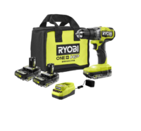 RYOBI PBLDD01K-PBP003 ONE+ HP 18V Brushless Cordless 2-Tool Combo Kit with Drill/Driver, Batteries, Charger, and Bag with Extra 2.0 Ah Battery