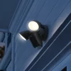 Ring Floodlight Cam Wired Plus - Hardwired Outdoor Smart Security Camera with Two LED Floodlights - Black