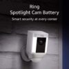 Ring Spotlight Cam Battery - Battery-powered Outdoor Smart Security Camera with One LED Spotlight - White Ring Spotlight Cam Battery - Battery-powered Outdoor Smart Security Camera with One LED Spotlight - White