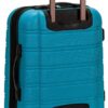 Rockland Melbourne Hardside Expandable Spinner Wheel Luggage, Turquoise, Carry-On 20-Inch Rockland Melbourne Hardside Expandable Spinner Wheel Luggage, Turquoise, Carry-On 20-Inch