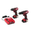 SKIL CB736701 2-Tool Drill Kit: PWRCore 12 Brushless 12V 1/2 Inch Cordless Drill Driver and 1/4 Inch Hex Impact Driver
