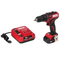SKIL DL529002 PWR Core 12 Brushless 12V 1/2 Inch Cordless Drill Driver, Includes 2.0Ah Lithium Battery and PWRJump Charger