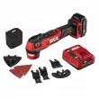 SKIL OS592702 PWR CORE 12 Brushless 12V Oscillating Multi-Tool Kit with 40pcs Accessories, Includes 2.0Ah Lithium Battery and PWRJump Charger
