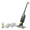 Shark  Cordless Wet/Dry Stick Vacuum, Features headlights and 2 disposable pads, 12-oz. of cleaner.
