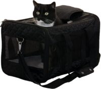 Sherpa Original Deluxe Lattice Print Airline-Approved Pet Carrier Bag, Large