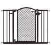 Summer Infant  42-in 30-in Bronze Metal Safety Gate with Extensions
