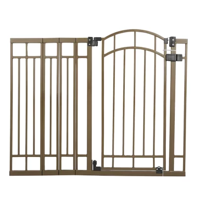 Summer Infant 48-in x 36-in Bronze Metal Safety Gate