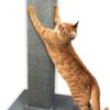 SmartCat The Ultimate 32-in Sisal Cat Scratching Post, Gray