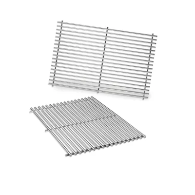 Weber  19.5-in x 13-in 2-Pack Rectangle Stainless Steel Cooking Grate