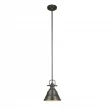 allen + roth  Bronze Industrial Bell Mini Pendant Light