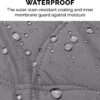 FurHaven Waterproof Cat & Dog Blanket Protector,  Quilted Gray - 68" x 82" - Full